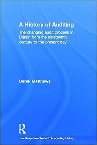 A History of Auditing: The Changing Audit Process in Britain from the Nineteenth Century to the Present Day - Orginal Pdf